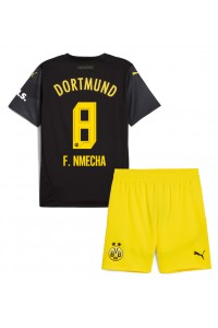 Fotbalové Dres Borussia Dortmund Felix Nmecha #8 Dětské Venkovní Oblečení 2024-25 Krátký Rukáv (+ trenýrky)